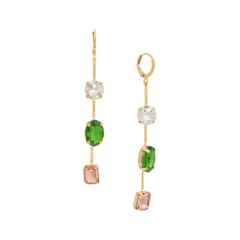 Petit Moments 18k Plated Cz Drop Dangle Earrings 20$